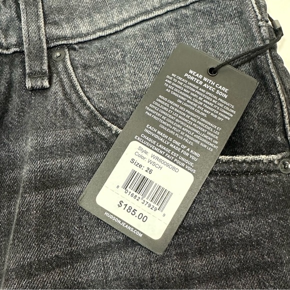 Hudson Made in USA Women Sloane Bermuda Shorts Distressed - Picture 6 of 9